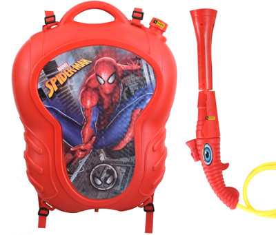 

Zest 4 Toyz Pressure Water Gun Pichkari with Tank, Holi 15 Litre -Spiderman Jumbo Tank(Red)