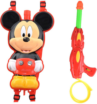 

Zest 4 Toyz Pressure Water Gun Pichkari with Tank, Holi 6.5 Litre -Mickey Big Tank(Multicolor)