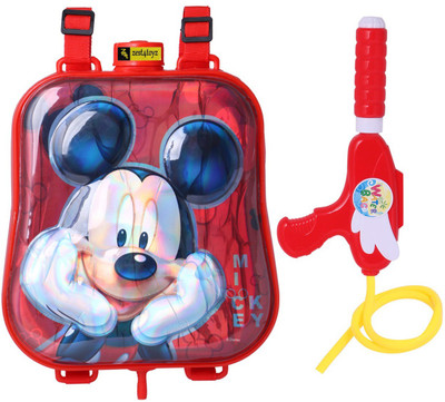 

Zest 4 Toyz Pressure Water Gun Pichkari with Tank, Holi 2.5 Litre - Mickey Mouse(Multicolor)