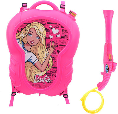 

Zest 4 Toyz Pressure Water Gun Pichkari with Tank, Holi 15 Litre -Barbie Jumbo Tank(Pink)