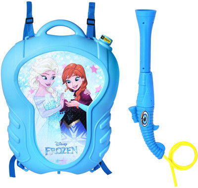 

Zest 4 Toyz Pressure Water Gun Pichkari with Tank, Holi 15 Litre - Frozen Princess Jumbo Tank(Blue)
