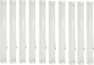 Syska 4W-1 Feet-Tube Light Straight Linear LED Tube Light(White, Pack of 10)