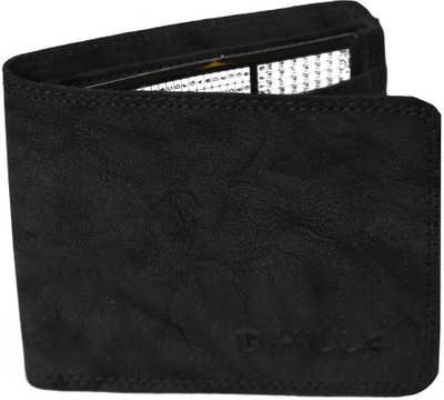 

Style Along Men Black Genuine Leather Wallet(6 Card Slots)