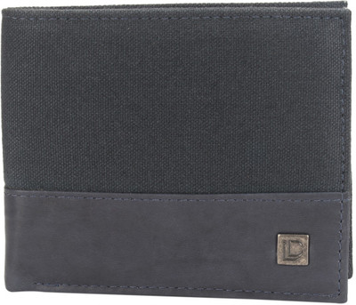 

Lets Talk Design Men Blue Genuine Leather Wallet(4 Card Slots), Navy blue