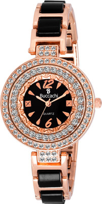

Buccachi B-L1036-BK-CH Watch - For Women