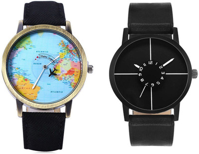 

Cloudwood CW40_CW23Black Analog New Multicolour Dial Boy's Wrist Watch - For Men
