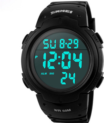 

Skmei 1068 Black Chronograph Digital Watch - For Men