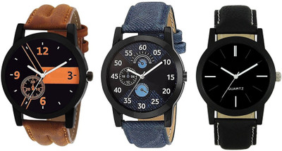 

Greenleaf Analogue Multicolor Dial COM10 Ultimate Combo 10 Watch - For Men