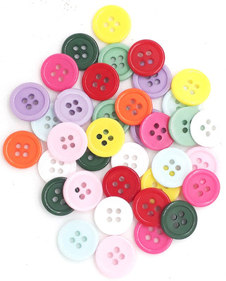 

Aadya Crafts Plastic colourful button 1
