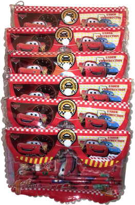 

kidoz kingdom MCQUEEN CAR STATIONERY SET 6 PACK SET