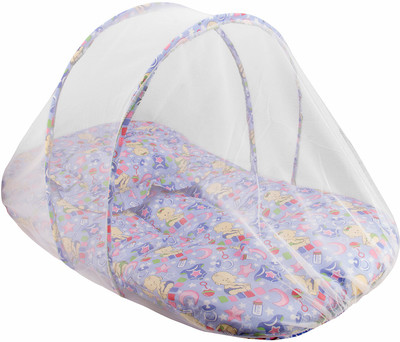 

Kidoyzz Mosquito Protector Comfy Baby Sleeping Mosquito Net Bed KDMBBNL2128 Portable Crib(Fabric, Multicolor)