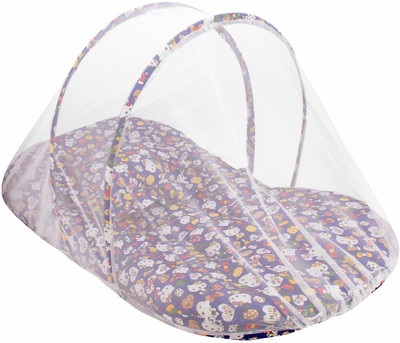 

Kidoyzz Mosquito Protector Comfy Baby Sleeping Mosquito Net Bed KDMBBNL2136 Portable Crib(Fabric, Multicolor)