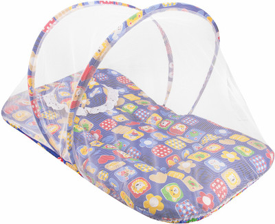 

Kidoyzz Mosquito Protector Comfy Baby Sleeping Mosquito Net Bed KDMBBNL2137 Portable Crib(Fabric, Multicolor)