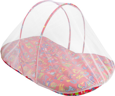 

Kidoyzz Mosquito Protector Comfy Baby Sleeping Mosquito Net Bed KDMBBNL2135 Portable Crib(Fabric, Multicolor)