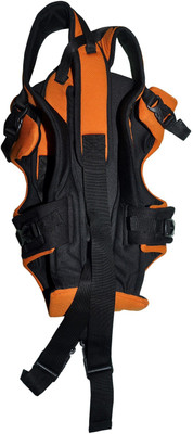 

Chinmay Kids PREMIUM SOFT STUFF MULTI POSITION Baby Carrier Baby Carrier(Orange, Back Carry)