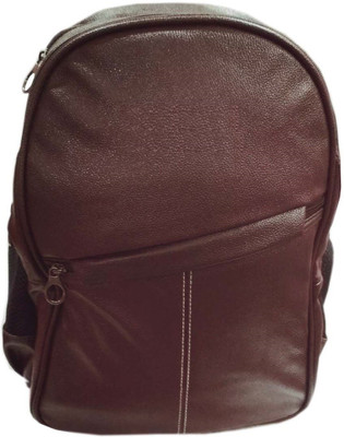 

HALO NATION Black Casual Leatherette Backpack Office/Laptop/college Bag 25 L Backpack(Brown)