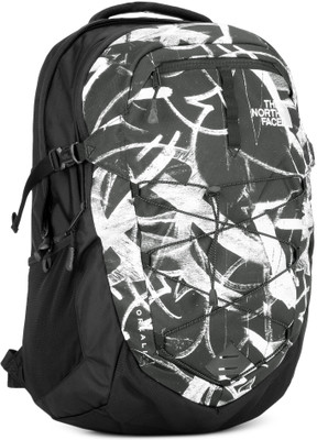 

The North Face BOREALIS 28 L Laptop Backpack(Black), Tnf black graffiti print