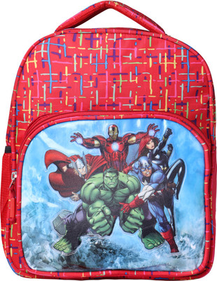 

BEST SHOP kids back pack –red colour with beautiful printed adventurous image for both girls and boys 14 L Backpack(Red)