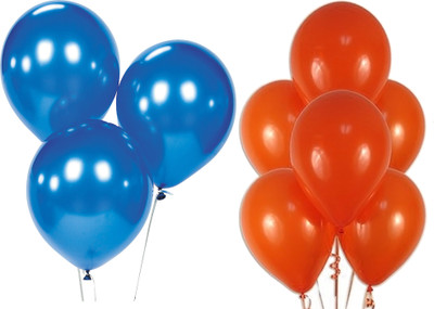 

EVA Solid EVA0224 Balloon(Blue, Orange, Pack of 100)