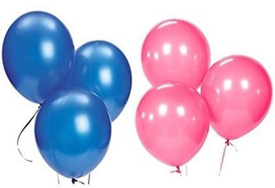 

EVA Solid EVA00222 Balloon(Pink, Blue, Pack of 100)