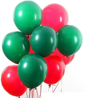 

EVA Solid EVA0223 Balloon(Red, Green, Pack of 100)