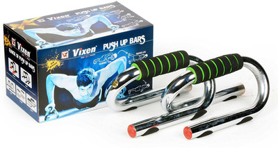 

Vixen Push Up Bars Dezire Push-up Bar(Green), Green/silver