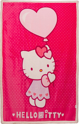 

Kidoyzz Cartoon  Blanket(Polyester, Pink