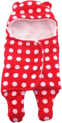 

Brandonn HOODED ENVELOPE WRAP WITH SAFETY FEATURES Sleeping Bag(Red
