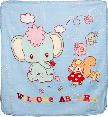 

Kidoyzz Cartoon  Blanket(Polyester, Blue