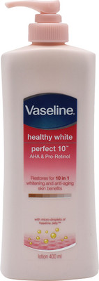 

Vaseline Healthy White Perfect 10 AHA & Pro-Retinol Lotion - 400ml(400 ml)