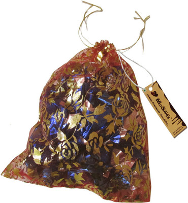 Moshiks WHITE BUTTERSCOTCH 100 GM CHOCOLATE MULTICOLOR MULTI DESIGNER POUCH Bars(0.1 kg)