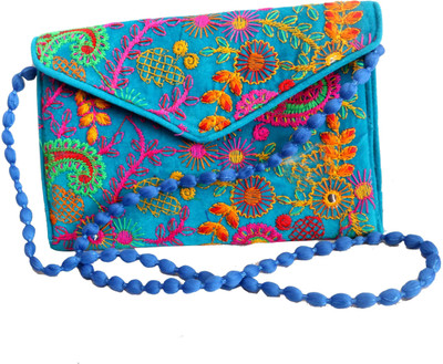 

Vrindavan Bazaar.com Casual Multicolor Clutch