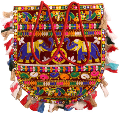 

Vrindavan Bazaar.com Casual Multicolor Clutch