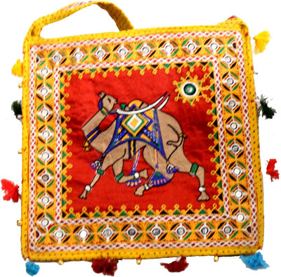 

Vrindavan Bazaar.com Casual Multicolor Clutch