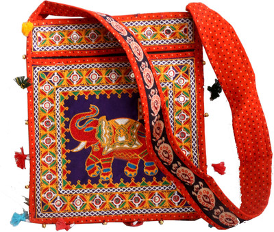 

Vrindavan Bazaar.com Casual Multicolor Clutch