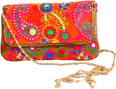 

Vrindavan Bazaar.com Casual Multicolor Clutch