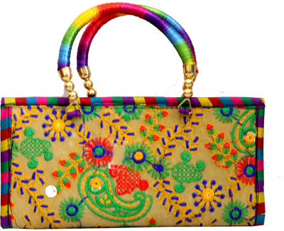 

Vrindavan Bazaar.com Casual Multicolor Clutch