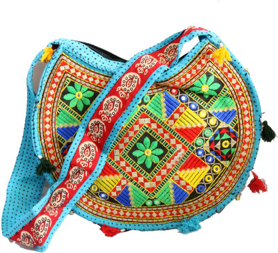 

Vrindavan Bazaar.com Casual Multicolor Clutch
