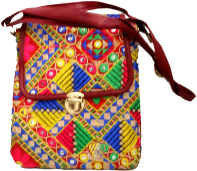 

Vrindavan Bazaar.com Casual Multicolor Clutch