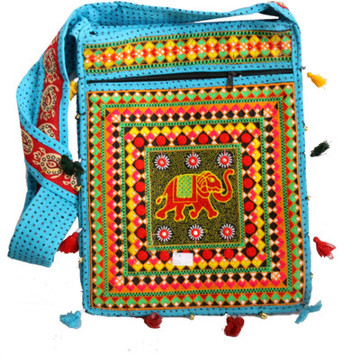 

Vrindavan Bazaar.com Casual Multicolor Clutch