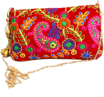 

Vrindavan Bazaar.com Casual Multicolor Clutch