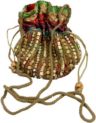 

Vrindavan Bazaar.com Casual Multicolor Clutch