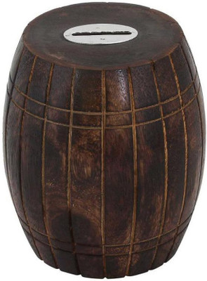 

Triple S Handicrafts M1014 Coin Bank(Brown)
