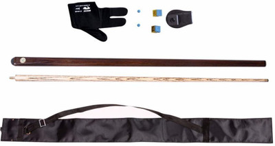 

JBB C28 COMBO OF JOHNPARIS CUE CUE COVER GLOVE CHALK HOLDER 2 TIP 2 CHALK Snooker, Pool Cue Stick(Wooden)