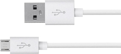 

Chappie Moustache XOLO Q2100 (Micro Usb V2.0)Data Transfering And Charging USB Cable(White)