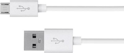 

Ipackk Micro USB -v8 Sync & Charge Cable(White)