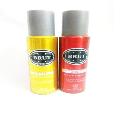 

Brut INSTINCT AND ATTRACTION TOTALE Deodorant Spray - For Men(400 ml, Pack of 2)