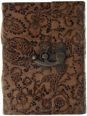 

Ehandicrafts A5 Diary(Handmade Leather Diary, Brown)