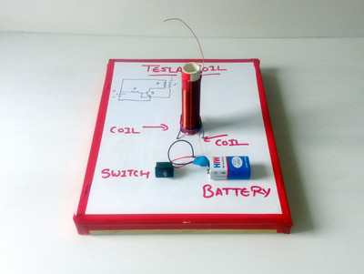 

TechWiz TESLA COIL PROJECT FOR LEARNING Educational Electronic Hobby Kit