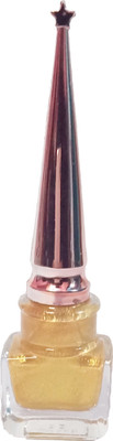 

MAYSI Glitter Women Shiny Long Lasting Brush Eye Liner Waterproof Makeup Eyeliner Liquid Beauty(Orange) 10 ml(GOLD)